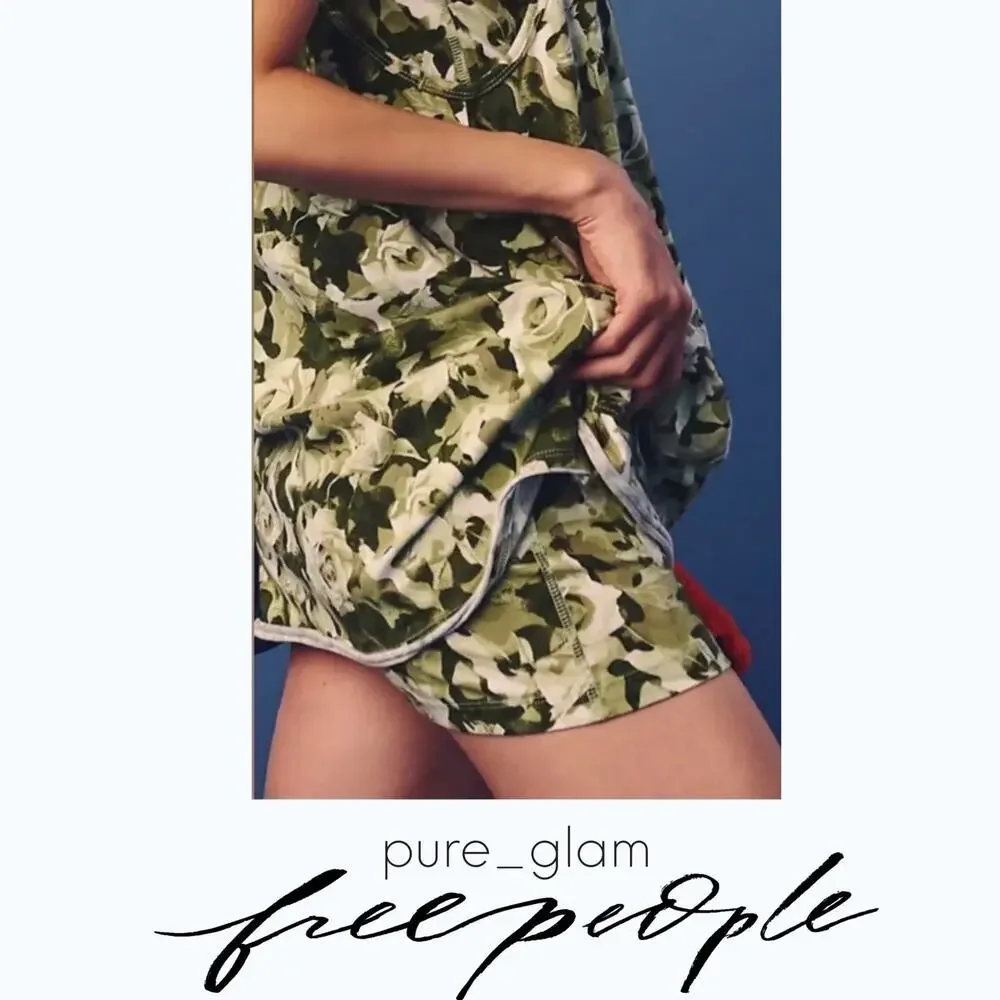 Free People hot shot romper mini dress